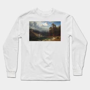 Mount Corcoran by Albert Bierstadt Long Sleeve T-Shirt
